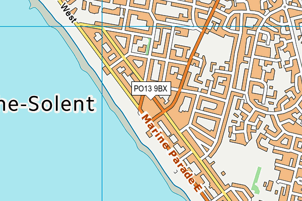 Map of PROPERTY ADDRESS LTD at district scale