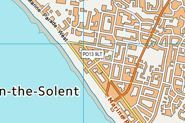 Map of SOLENT ASSETS LTD at district scale