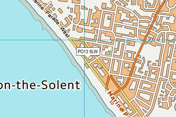 Map of DOLPHIN COURT (LEE-ON-SOLENT) LIMITED at district scale
