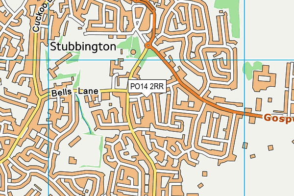 Map of STUBBINGTON TREE CARE LTD at district scale