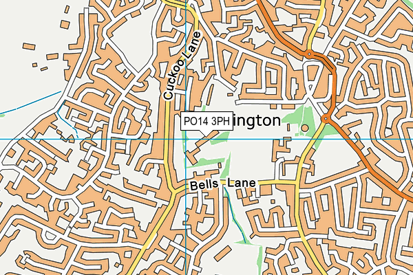 Crofton Anne Dale Infant School map (PO14 3PH) - OS VectorMap District (Ordnance Survey)