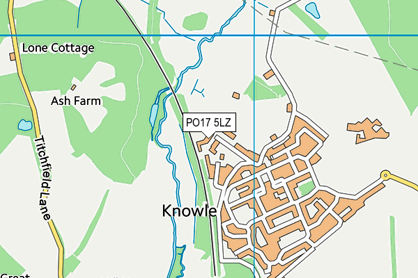Map of KNOWLE CARS LIMITED at district scale