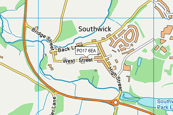 Map of STAUNTON ESTATES LIMITED at district scale