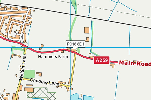 Map of LANGMEAD FARMS LIMITED at district scale