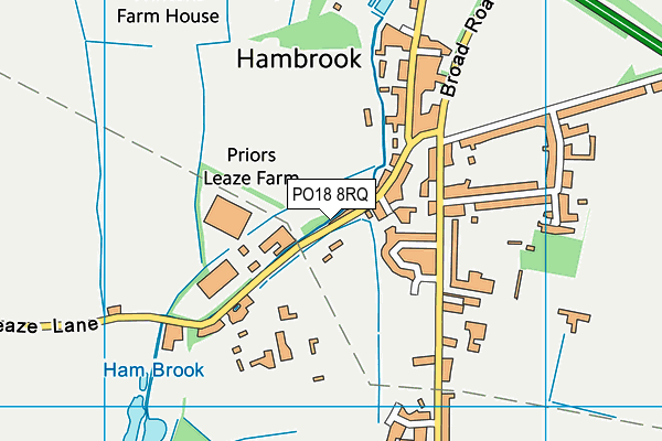 Map of HAMBROOK FINANCIAL PLANNING LIMITED at district scale