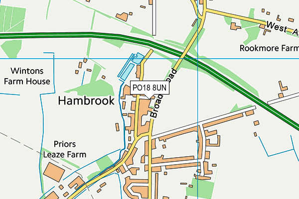 Map of HOLLYPARC PROPERTIES LIMITED at district scale