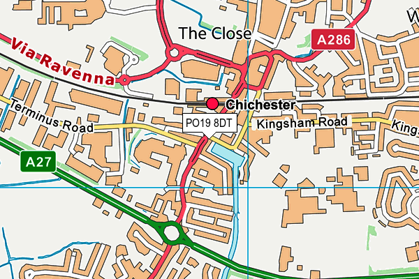 Map of CHICHESTER CANAL TRADING LIMITED at district scale