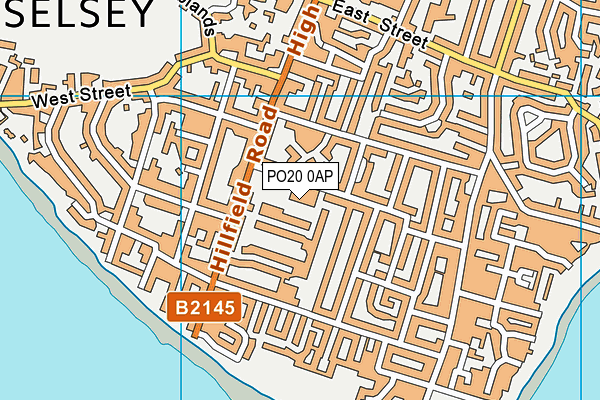 PO20 0AP map - OS VectorMap District (Ordnance Survey)
