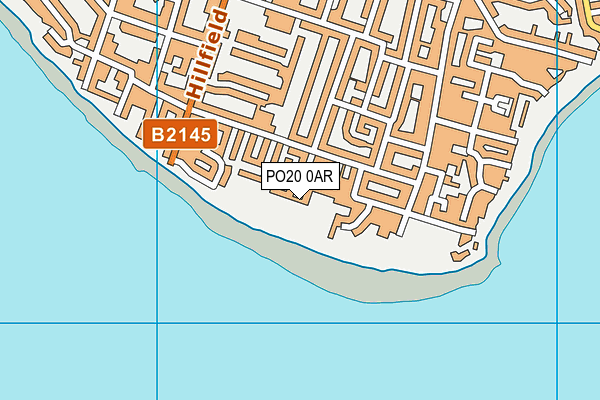 PO20 0AR map - OS VectorMap District (Ordnance Survey)