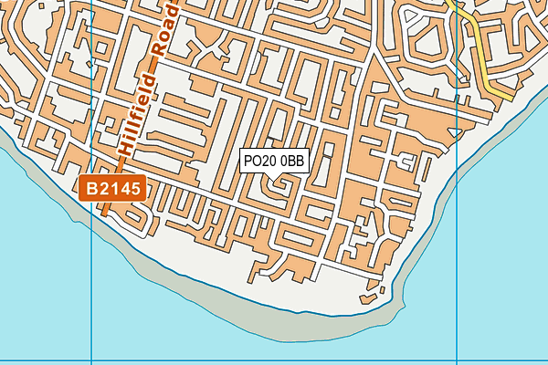PO20 0BB map - OS VectorMap District (Ordnance Survey)