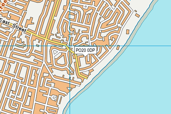 PO20 0DP map - OS VectorMap District (Ordnance Survey)