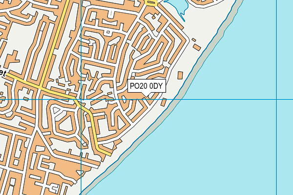 PO20 0DY map - OS VectorMap District (Ordnance Survey)