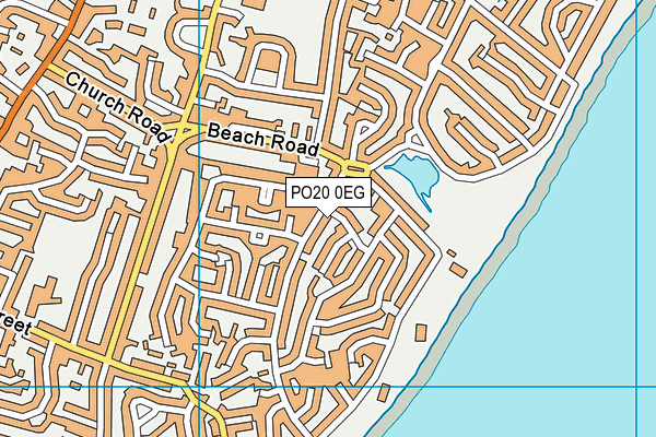 PO20 0EG map - OS VectorMap District (Ordnance Survey)