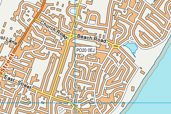 PO20 0EJ map - OS VectorMap District (Ordnance Survey)