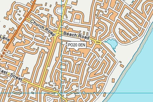 PO20 0EN map - OS VectorMap District (Ordnance Survey)