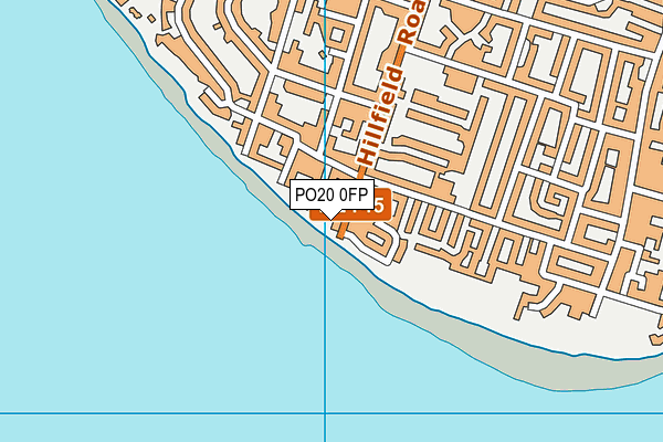 PO20 0FP map - OS VectorMap District (Ordnance Survey)