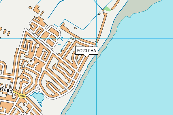 PO20 0HA map - OS VectorMap District (Ordnance Survey)