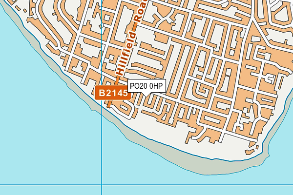 PO20 0HP map - OS VectorMap District (Ordnance Survey)
