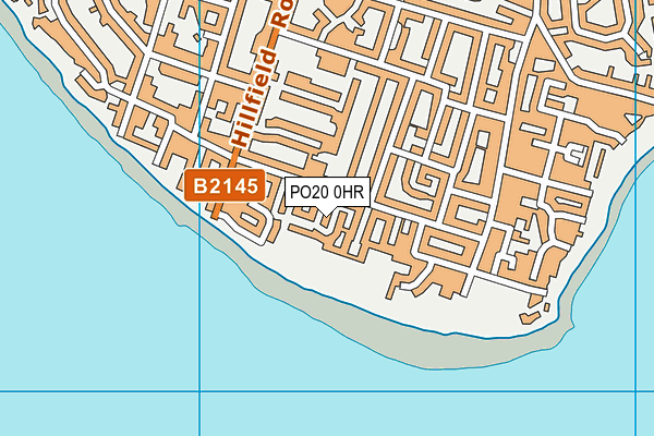 PO20 0HR map - OS VectorMap District (Ordnance Survey)