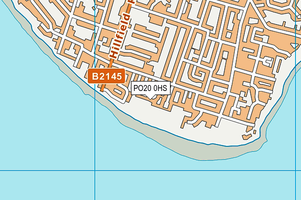PO20 0HS map - OS VectorMap District (Ordnance Survey)