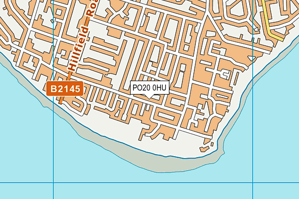 PO20 0HU map - OS VectorMap District (Ordnance Survey)