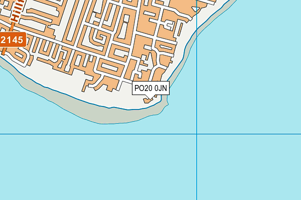 PO20 0JN map - OS VectorMap District (Ordnance Survey)