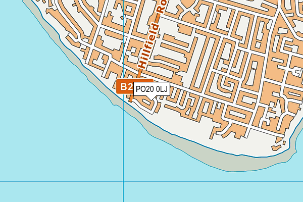 PO20 0LJ map - OS VectorMap District (Ordnance Survey)