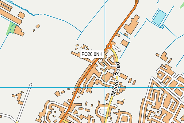 PO20 0NH map - OS VectorMap District (Ordnance Survey)