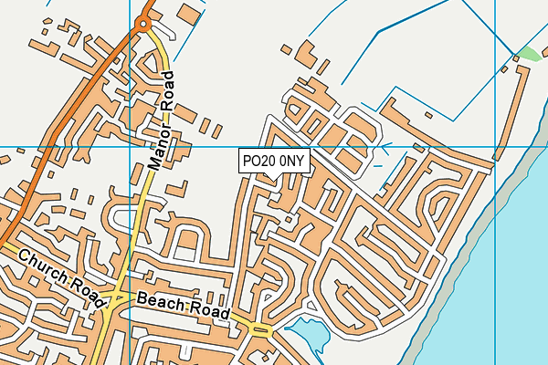 PO20 0NY map - OS VectorMap District (Ordnance Survey)