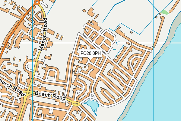 PO20 0PH map - OS VectorMap District (Ordnance Survey)