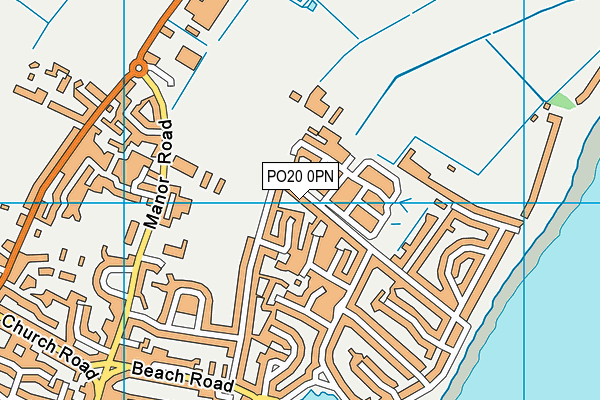 PO20 0PN map - OS VectorMap District (Ordnance Survey)