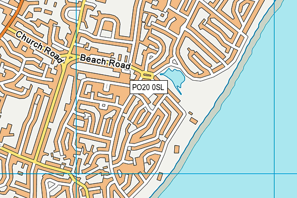 PO20 0SL map - OS VectorMap District (Ordnance Survey)