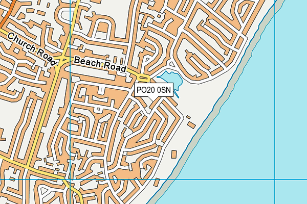 PO20 0SN map - OS VectorMap District (Ordnance Survey)