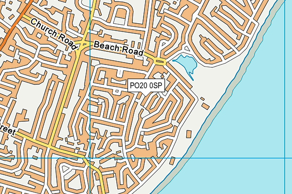 PO20 0SP map - OS VectorMap District (Ordnance Survey)
