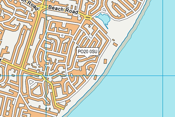 PO20 0SU map - OS VectorMap District (Ordnance Survey)