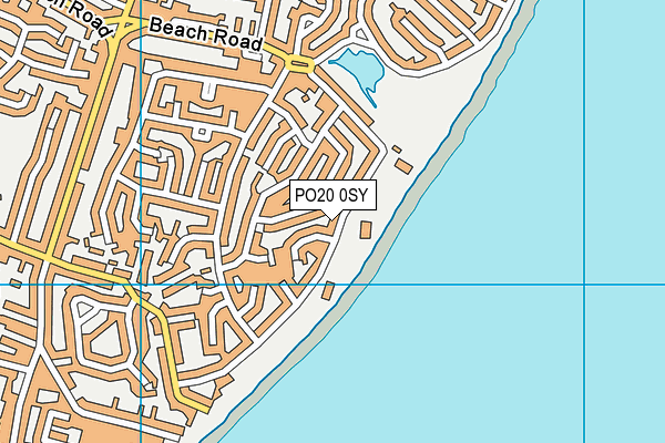 PO20 0SY map - OS VectorMap District (Ordnance Survey)