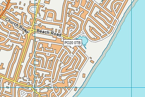 PO20 0TB map - OS VectorMap District (Ordnance Survey)