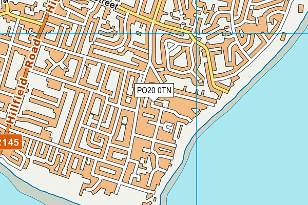 PO20 0TN map - OS VectorMap District (Ordnance Survey)