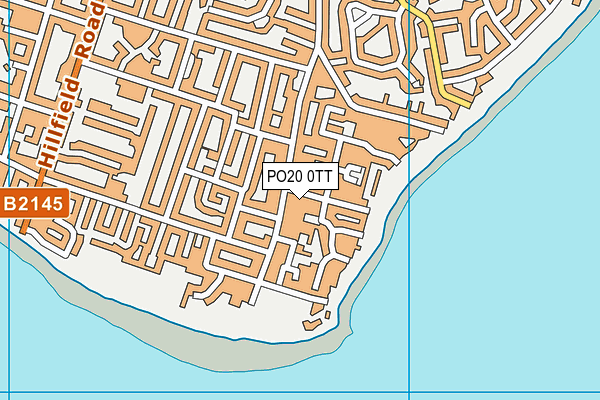 PO20 0TT map - OS VectorMap District (Ordnance Survey)