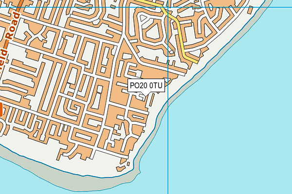 PO20 0TU map - OS VectorMap District (Ordnance Survey)