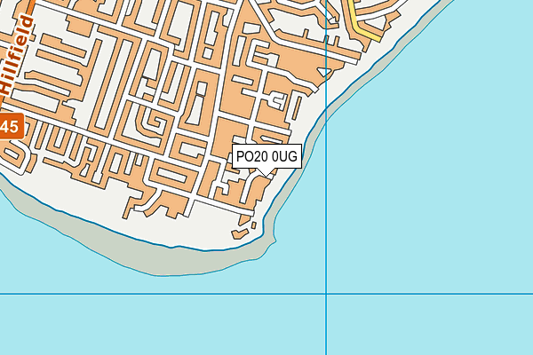 PO20 0UG map - OS VectorMap District (Ordnance Survey)