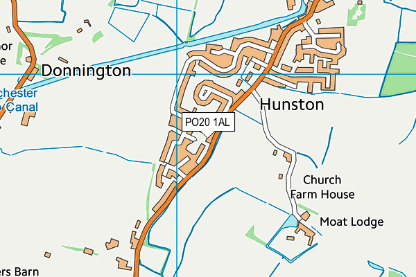 PO20 1AL map - OS VectorMap District (Ordnance Survey)