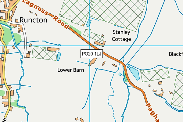 Map of SLEVIN WOOD LTD at district scale