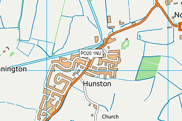 PO20 1NU map - OS VectorMap District (Ordnance Survey)