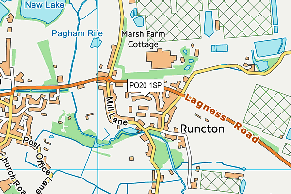 PO20 1SP map - OS VectorMap District (Ordnance Survey)