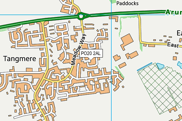 PO20 2AL map - OS VectorMap District (Ordnance Survey)