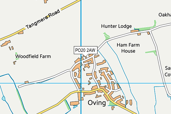 PO20 2AW map - OS VectorMap District (Ordnance Survey)