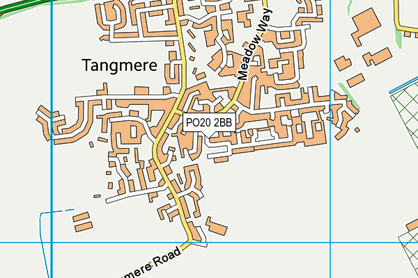 PO20 2BB map - OS VectorMap District (Ordnance Survey)