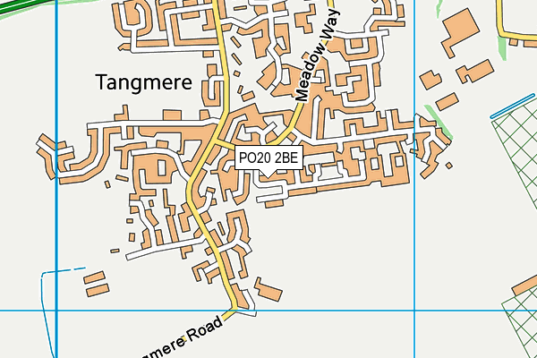 PO20 2BE map - OS VectorMap District (Ordnance Survey)