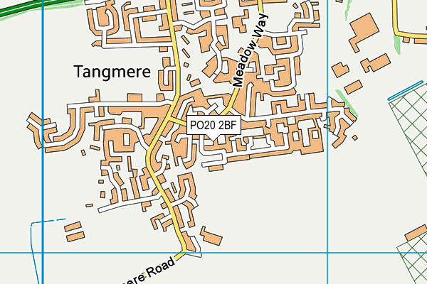 PO20 2BF map - OS VectorMap District (Ordnance Survey)